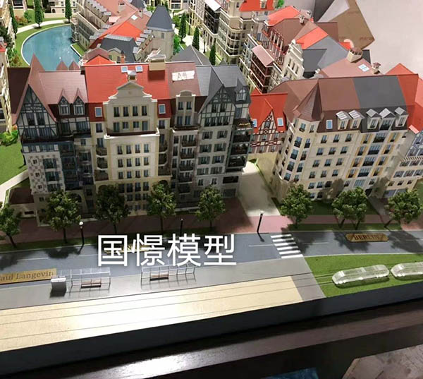 若羌县建筑模型