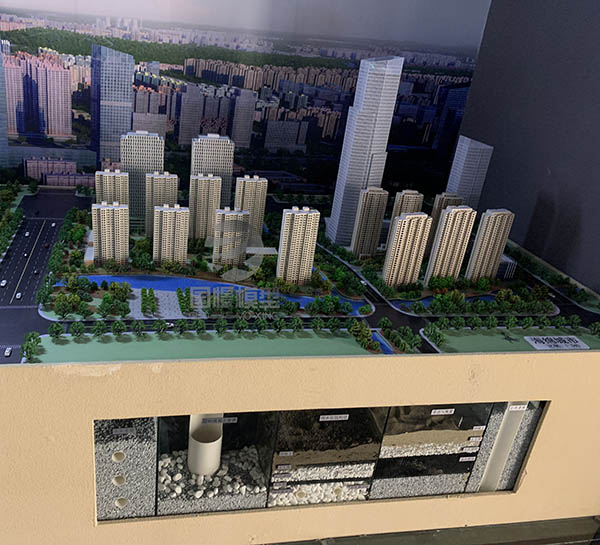 若羌县建筑模型